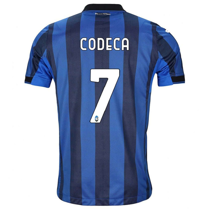 Kandiny Hombre Camiseta Bianca Codeca #7 Azul Negro 1ª Equipación 2023/24 La Camisa Chile