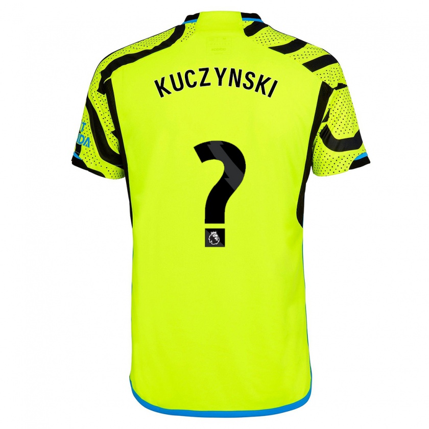 Kandiny Hombre Camiseta Max Kuczynski #0 Amarillo 2ª Equipación 2023/24 La Camisa Chile