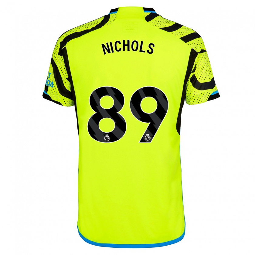 Kandiny Hombre Camiseta Josh Nichols #89 Amarillo 2ª Equipación 2023/24 La Camisa Chile
