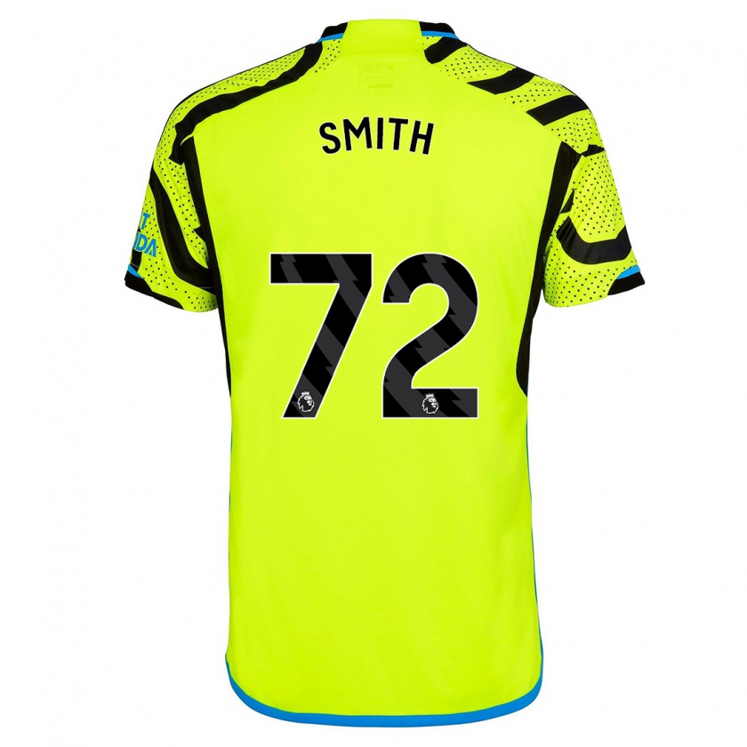 Kandiny Hombre Camiseta Matt Smith #72 Amarillo 2ª Equipación 2023/24 La Camisa Chile