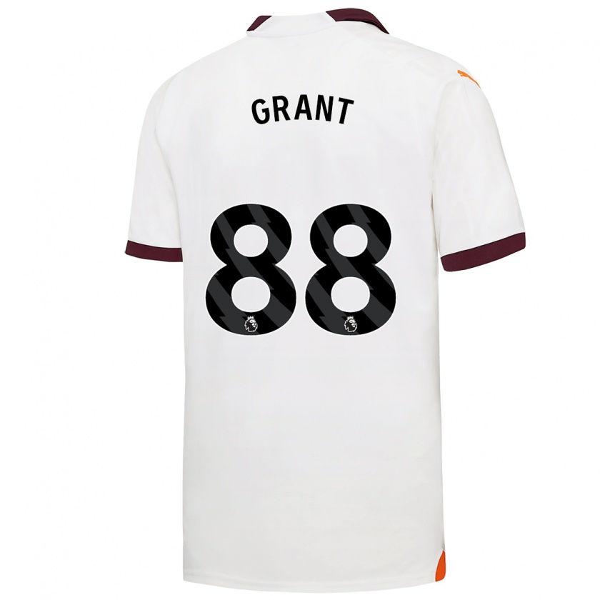 Kandiny Hombre Camiseta True Grant #88 Blanco 2ª Equipación 2023/24 La Camisa Chile