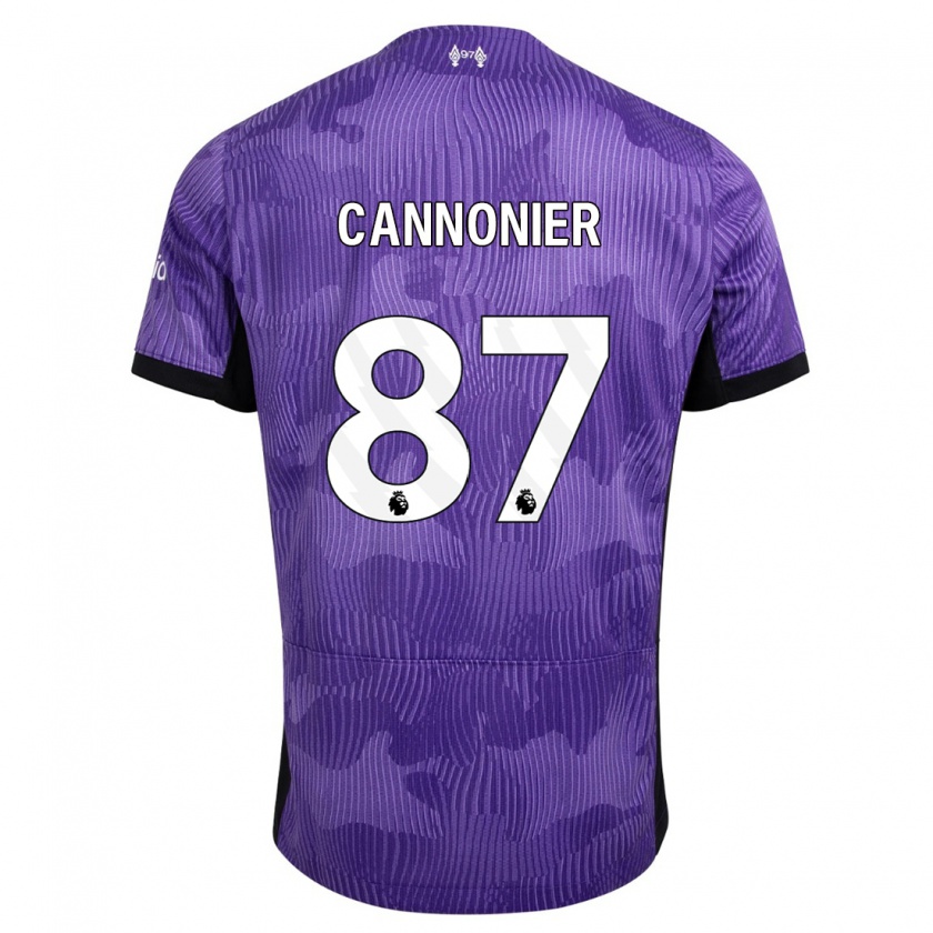 Kandiny Hombre Camiseta Oakley Cannonier #87 Púrpura Equipación Tercera 2023/24 La Camisa Chile