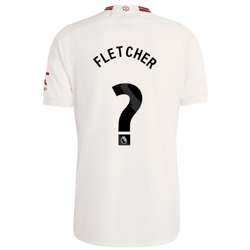Kandiny Hombre Camiseta Jack Fletcher #0 Blanco Equipación Tercera 2023/24 La Camisa Chile