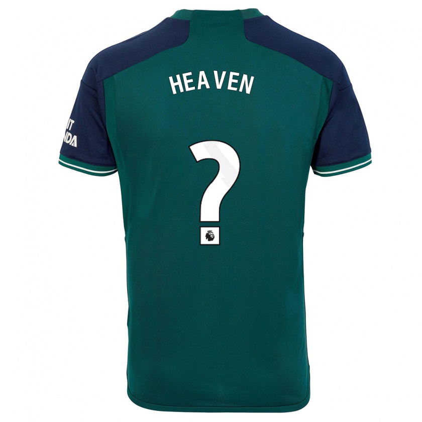 Kandiny Hombre Camiseta Ayden Heaven #0 Verde Equipación Tercera 2023/24 La Camisa Chile