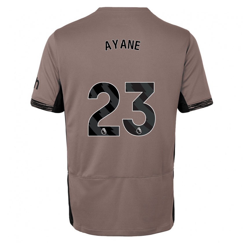 Kandiny Hombre Camiseta Rosella Ayane #23 Beige Obscuro Equipación Tercera 2023/24 La Camisa Chile