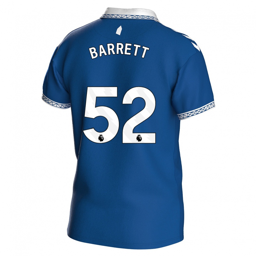Kandiny Mujer Camiseta Jack Barrett #52 Azul Real 1ª Equipación 2023/24 La Camisa Chile