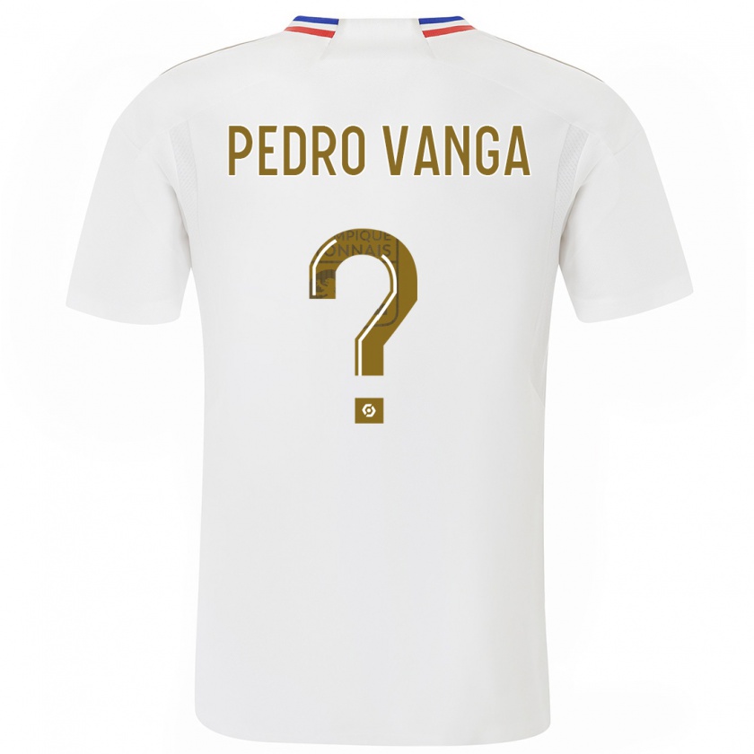 Kandiny Mujer Camiseta Emerson Pedro Vanga #0 Blanco 1ª Equipación 2023/24 La Camisa Chile