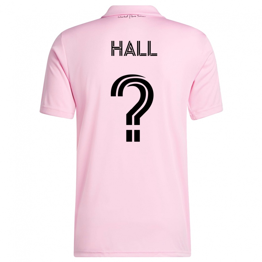 Kandiny Mujer Camiseta Tyler Hall #0 Rosa 1ª Equipación 2023/24 La Camisa Chile