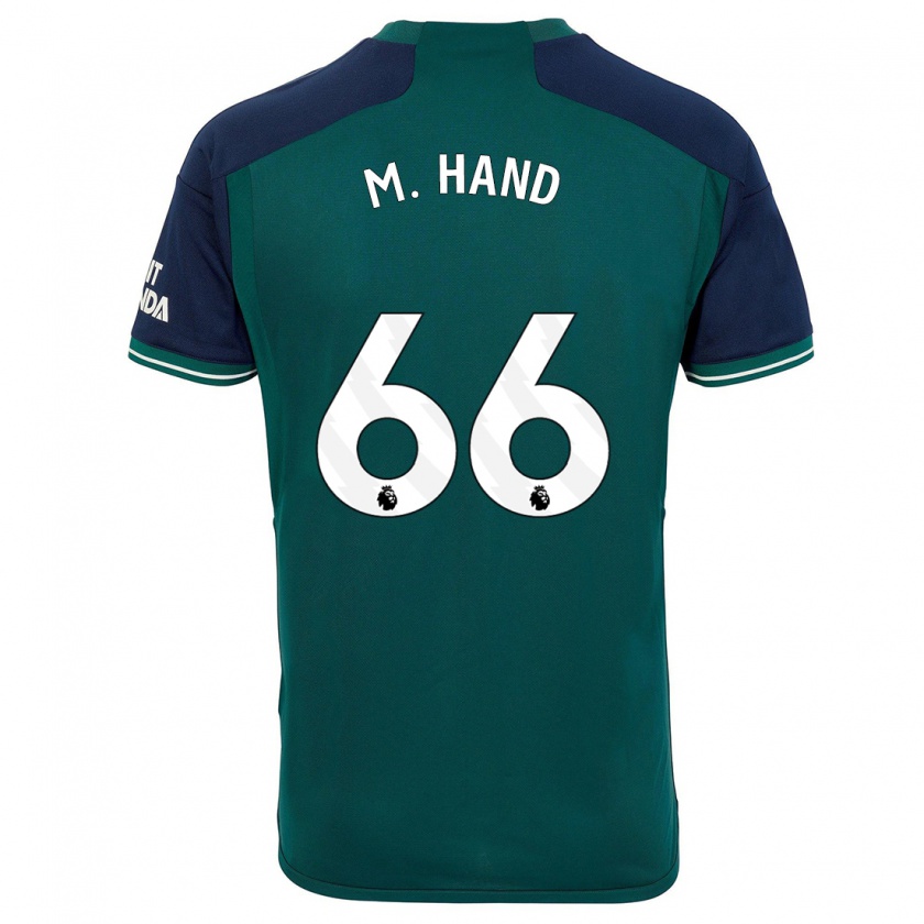 Kandiny Mujer Camiseta Ismail Oulad M'hand #66 Verde Equipación Tercera 2023/24 La Camisa Chile