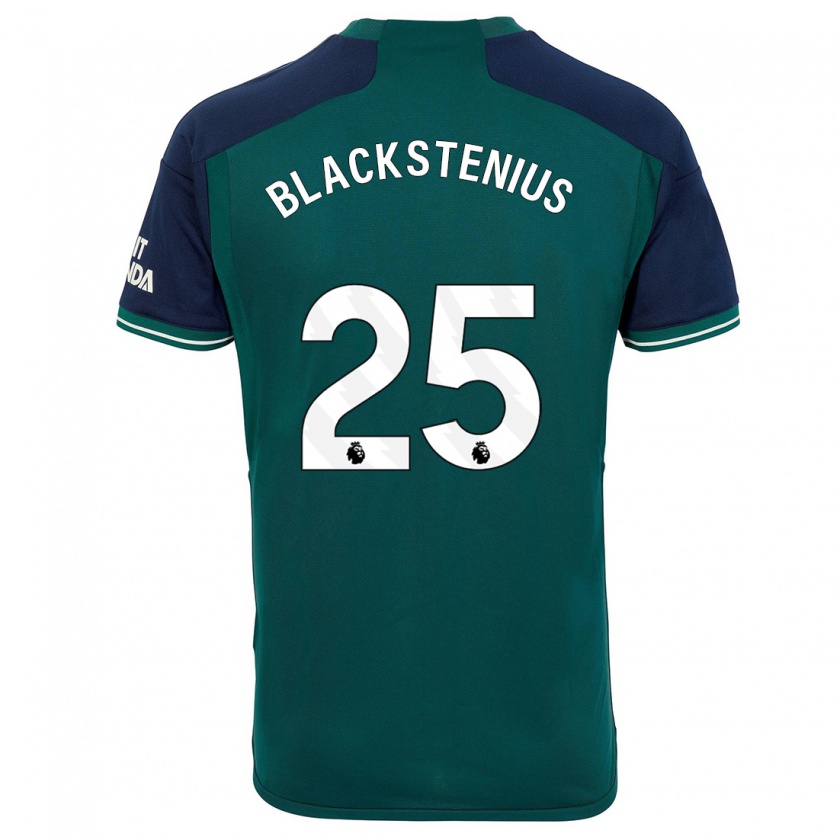 Kandiny Mujer Camiseta Stina Blackstenius #25 Verde Equipación Tercera 2023/24 La Camisa Chile