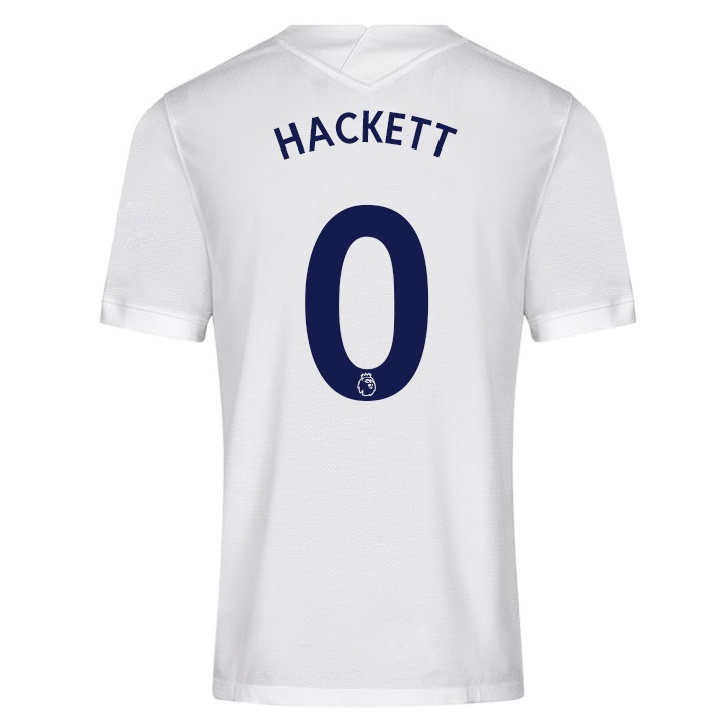 Niño Fútbol Camiseta Hackett #0 Blanco 1ª Equipación 2021/22 Camisa Chile