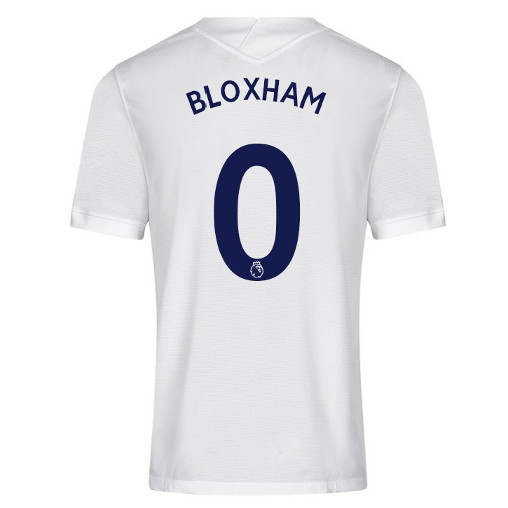Niño Fútbol Camiseta Thomas Bloxham #0 Blanco 1ª Equipación 2021/22 Camisa Chile