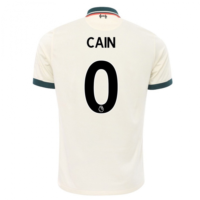 Niño Fútbol Camiseta Jake Cain #0 Beige 2ª Equipación 2021/22 Camisa Chile