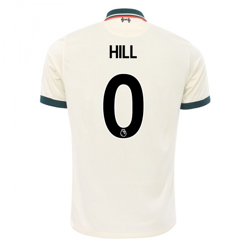 Niño Fútbol Camiseta Thomas Hill #0 Beige 2ª Equipación 2021/22 Camisa Chile