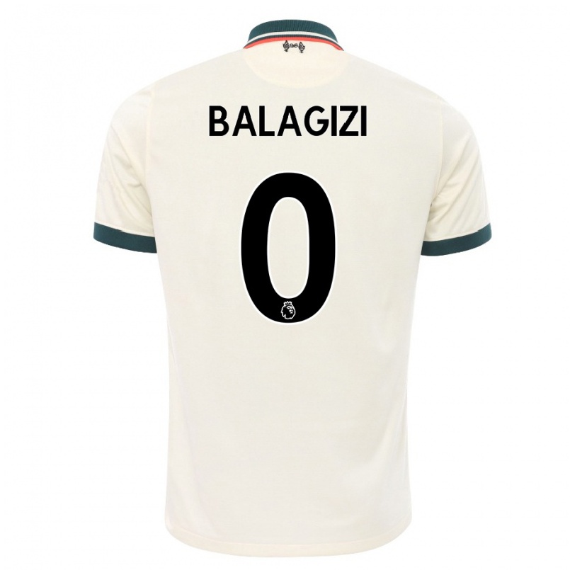 Niño Fútbol Camiseta James Balagizi #0 Beige 2ª Equipación 2021/22 Camisa Chile
