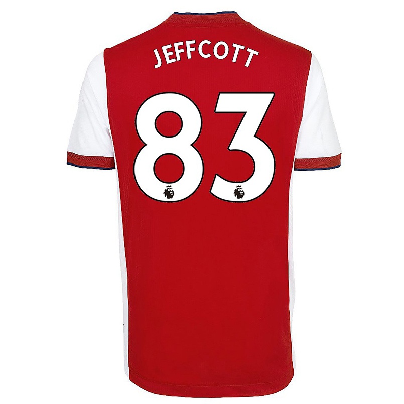 Niño Fútbol Camiseta Henry Jeffcott #83 Amarillo 2ª Equipación 2021/22 Camisa Chile
