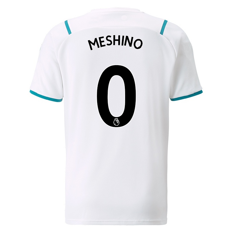 Niño Fútbol Camiseta Ryotaro Meshino #0 Blanco 2ª Equipación 2021/22 Camisa Chile