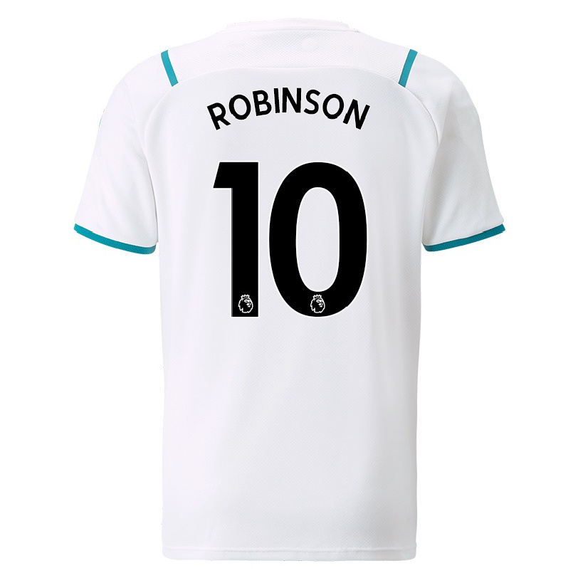 Niño Fútbol Camiseta Sammy Robinson #10 Blanco 2ª Equipación 2021/22 Camisa Chile