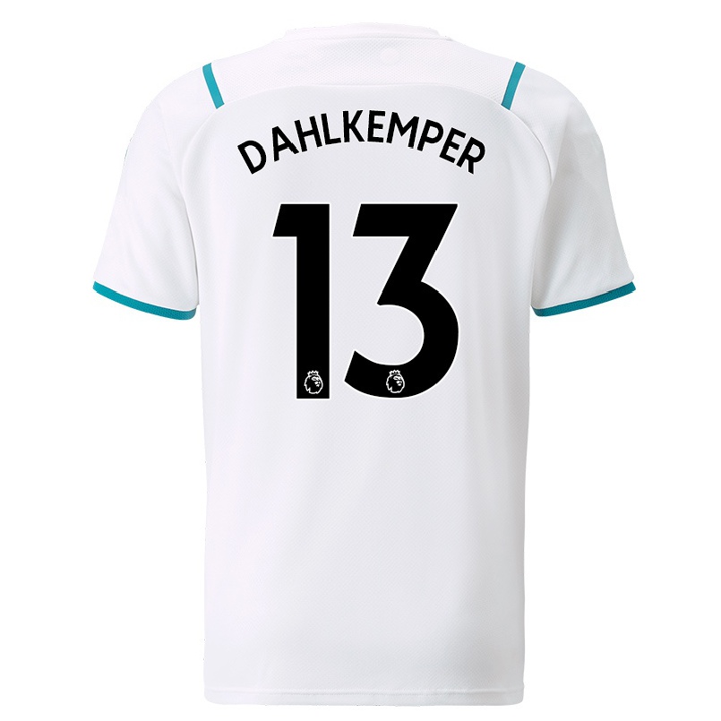 Niño Fútbol Camiseta Abby Dahlkemper #13 Blanco 2ª Equipación 2021/22 Camisa Chile