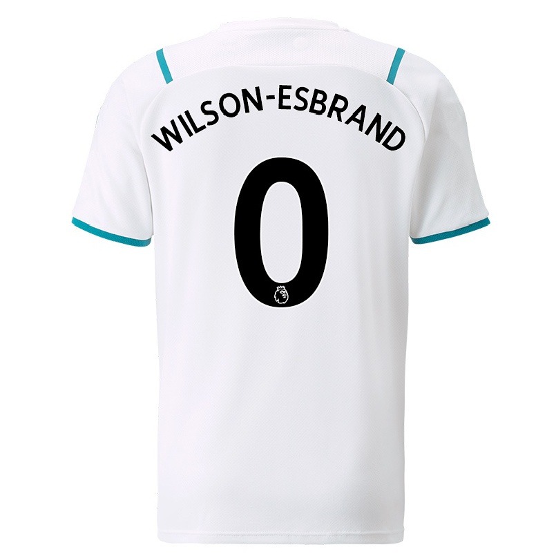 Niño Fútbol Camiseta Josh Wilson-esbrand #0 Blanco 2ª Equipación 2021/22 Camisa Chile
