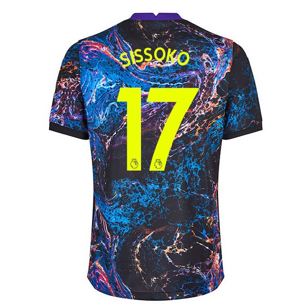 Niño Fútbol Camiseta Moussa Sissoko #17 Multicolor 2ª Equipación 2021/22 Camisa Chile