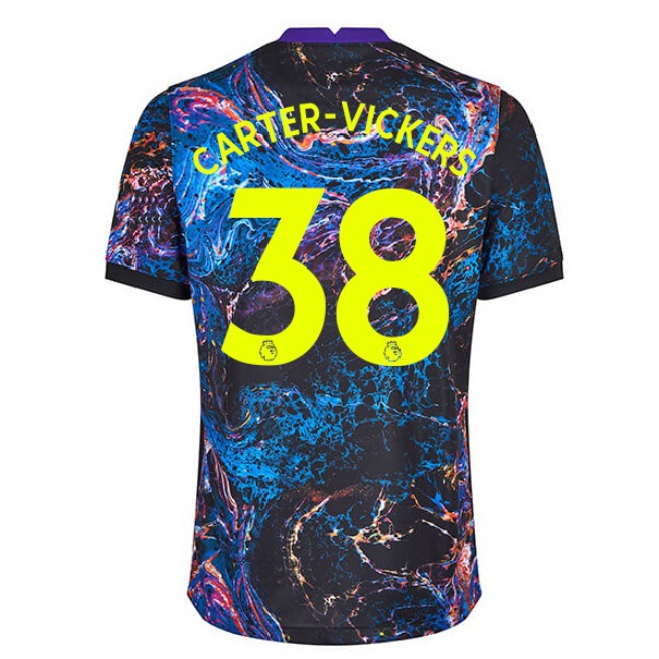 Niño Fútbol Camiseta Cameron Carter-vickers #38 Multicolor 2ª Equipación 2021/22 Camisa Chile