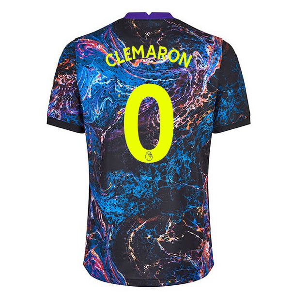 Niño Fútbol Camiseta Maeva Clemaron #0 Multicolor 2ª Equipación 2021/22 Camisa Chile