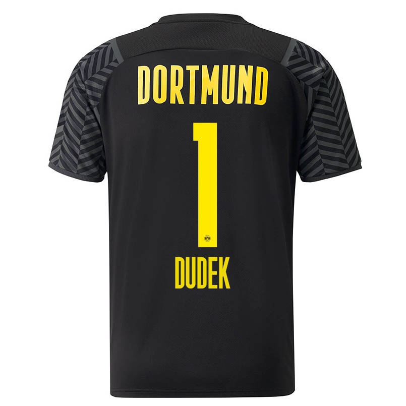 Niño Fútbol Camiseta Daniel Dudek #1 Gris Negro 2ª Equipación 2021/22 Camisa Chile