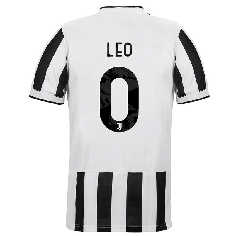 Niño Fútbol Camiseta Daniel Leo #0 Blanco Negro 1ª Equipación 2021/22 Camisa Chile