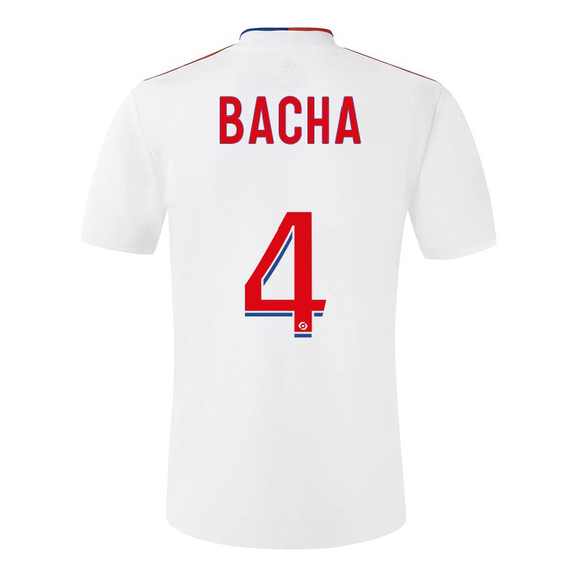 Niño Fútbol Camiseta Selma Bacha #4 Blanco 1ª Equipación 2021/22 Camisa Chile