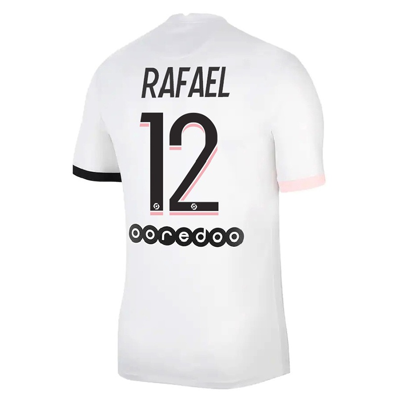 Niño Fútbol Camiseta Rafinha #12 Blanco Rosa 2ª Equipación 2021/22 Camisa Chile