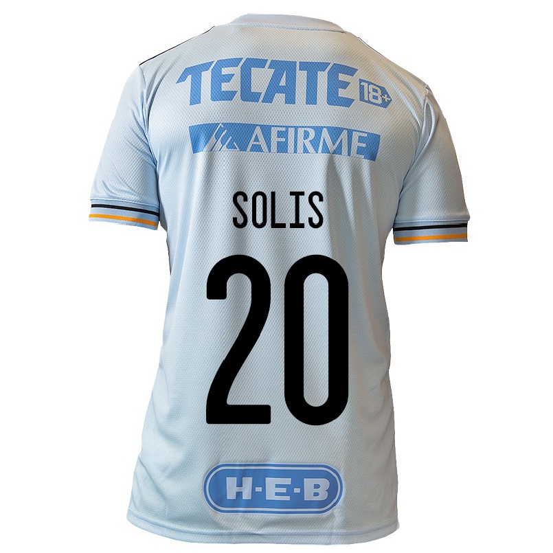 Niño Fútbol Camiseta Ofelia Solis #20 Azul Claro 2ª Equipación 2021/22 Camisa Chile