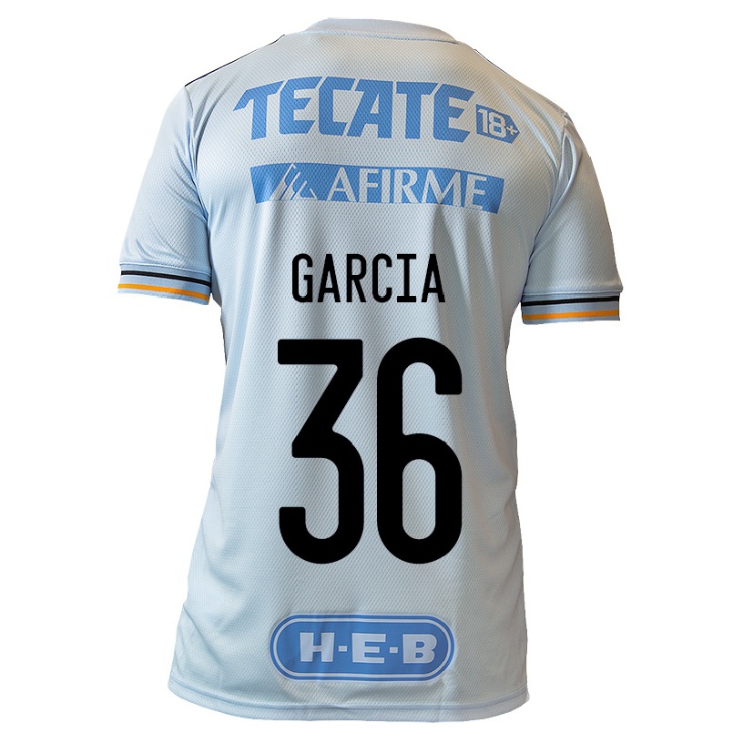 Niño Fútbol Camiseta Yenifer Garcia #36 Azul Claro 2ª Equipación 2021/22 Camisa Chile