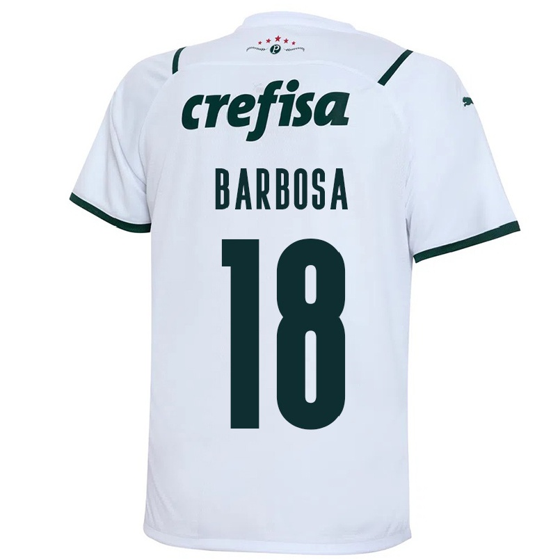 Niño Fútbol Camiseta Danilo Barbosa #18 Blanco 2ª Equipación 2021/22 Camisa Chile