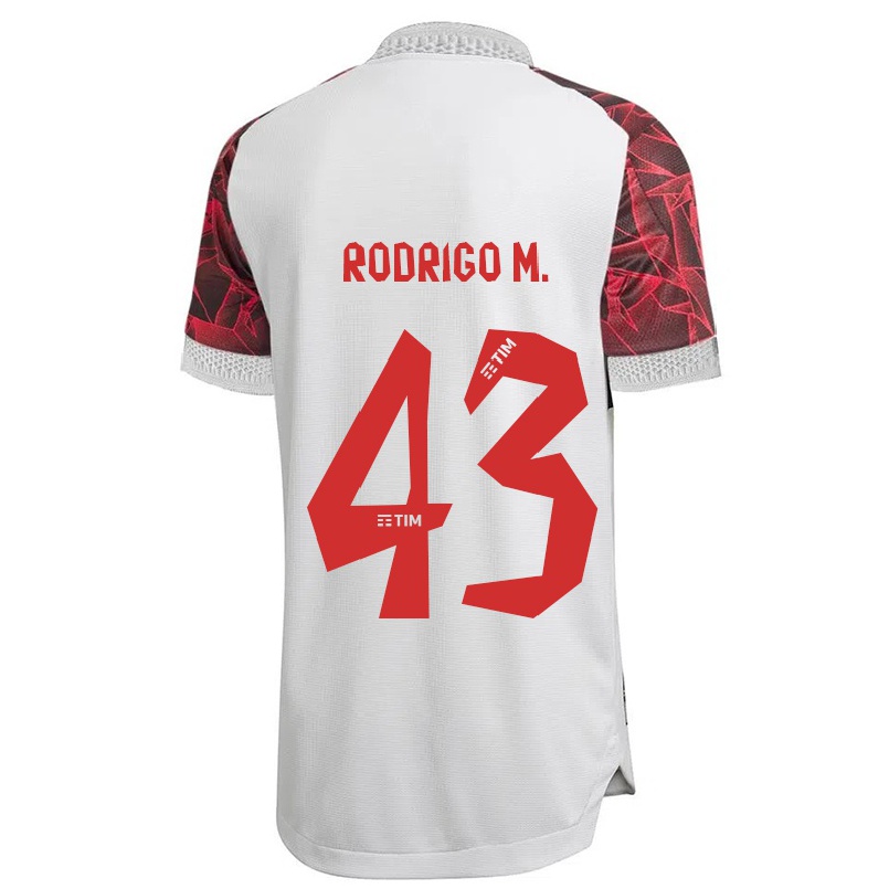 Niño Fútbol Camiseta Rodrigo Muniz #43 Blanco 2ª Equipación 2021/22 Camisa Chile