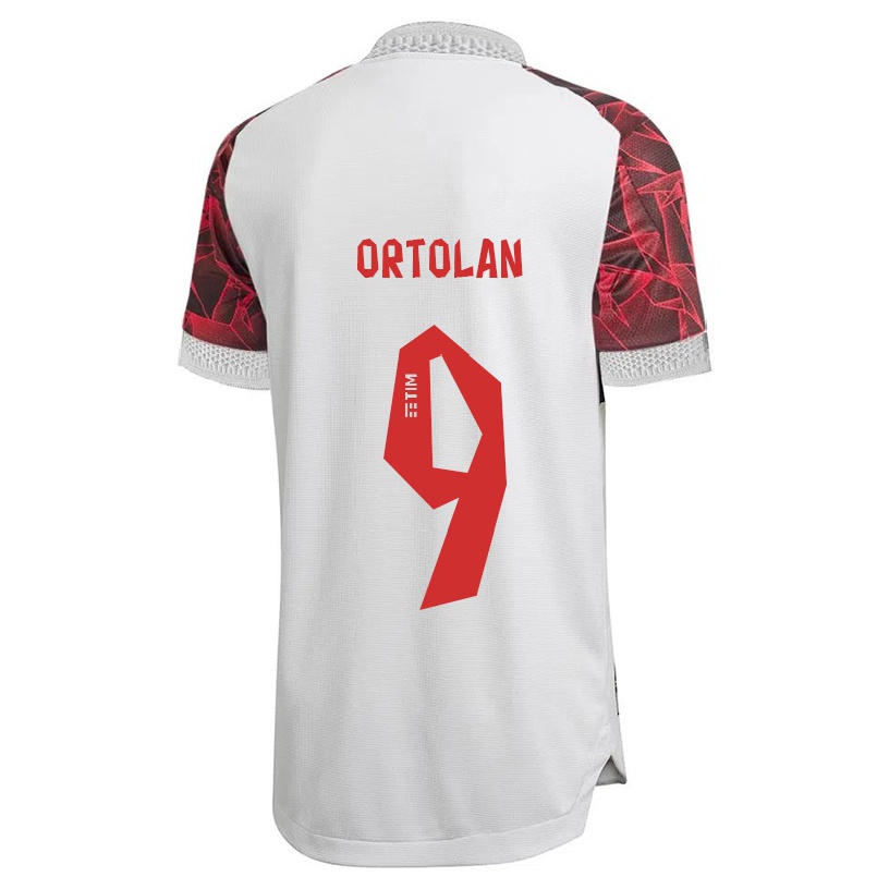 Niño Fútbol Camiseta Dani Ortolan #9 Blanco 2ª Equipación 2021/22 Camisa Chile