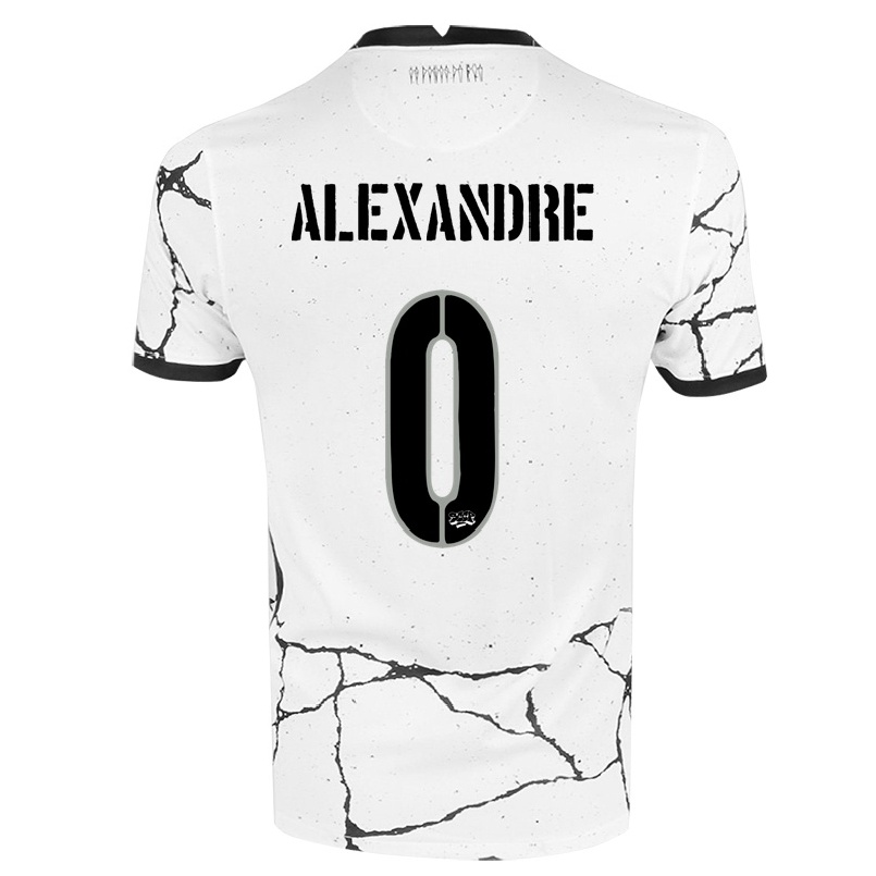 Niño Fútbol Camiseta Matheus Alexandre #0 Blanco 1ª Equipación 2021/22 Camisa Chile