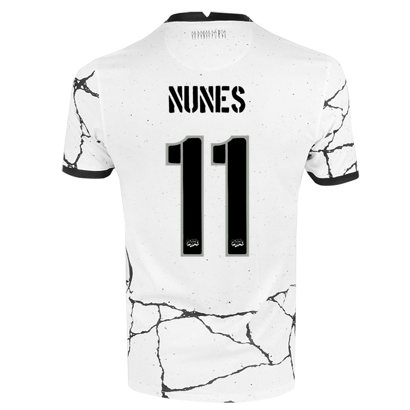 Niño Fútbol Camiseta Gabi Nunes #11 Blanco 1ª Equipación 2021/22 Camisa Chile