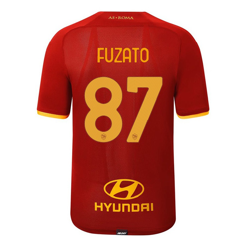 Niño Fútbol Camiseta Daniel Fuzato #87 Rojo 1ª Equipación 2021/22 La Camisa Chile
