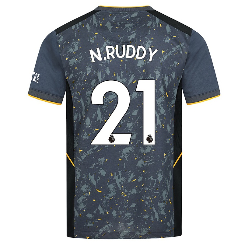 Niño Fútbol Camiseta John Ruddy #21 Gris 2ª Equipación 2021/22 Camisa Chile