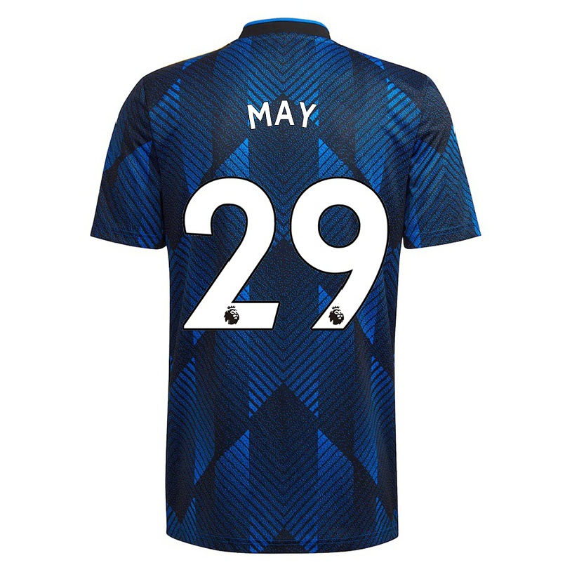Niño Fútbol Camiseta Rebecca May #29 Azul Oscuro 3ª Equipación 2021/22 La Camisa Chile