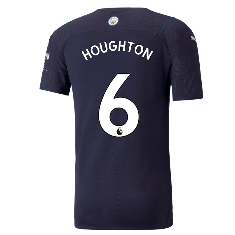 Niño Fútbol Camiseta Steph Houghton #6 Azul Oscuro 3ª Equipación 2021/22 La Camisa Chile