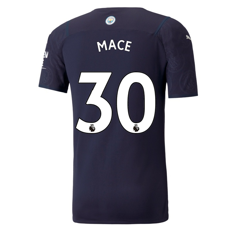 Niño Fútbol Camiseta Ruby Mace #30 Azul Oscuro 3ª Equipación 2021/22 La Camisa Chile