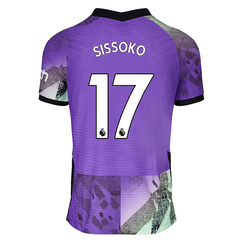 Niño Fútbol Camiseta Moussa Sissoko #17 Violeta 3ª Equipación 2021/22 La Camisa Chile