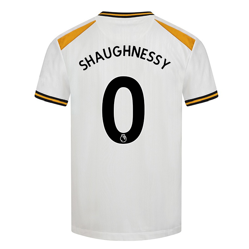 Niño Fútbol Camiseta Joe O'shaughnessy #0 Blanco Amarillo 3ª Equipación 2021/22 La Camisa Chile
