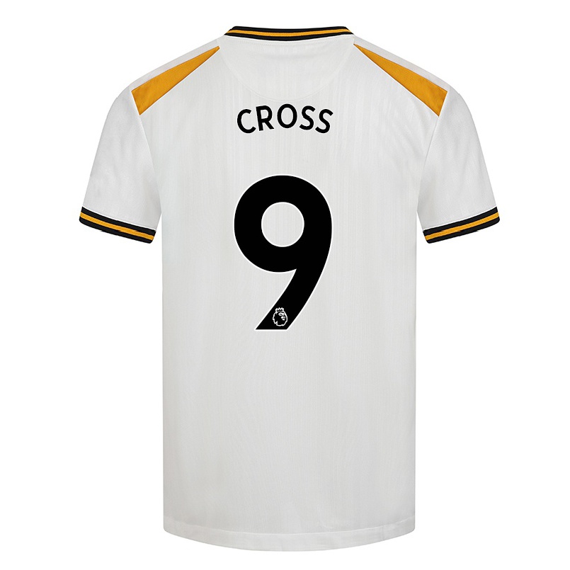 Niño Fútbol Camiseta Jade Cross #9 Blanco Amarillo 3ª Equipación 2021/22 La Camisa Chile