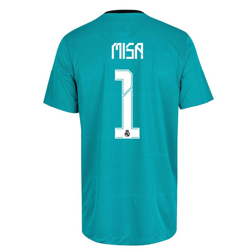 Niño Fútbol Camiseta Misa #1 Verde Claro 3ª Equipación 2021/22 La Camisa Chile