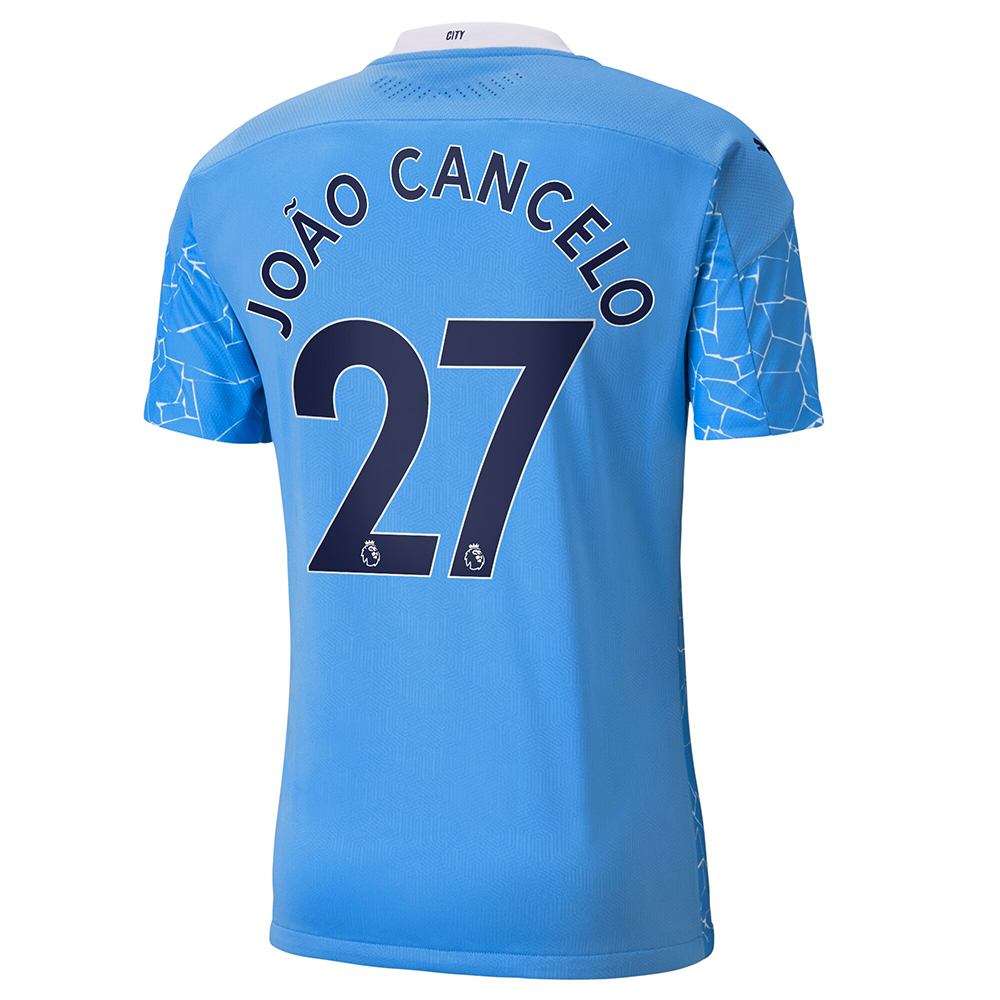 Niño Fútbol Camiseta Joao Cancelo #27 1ª Equipación Azul 2020/21 La Camisa Chile