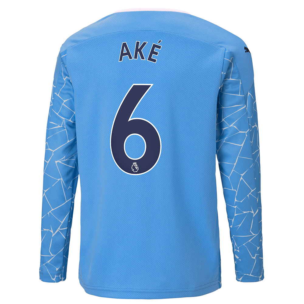 Niño Fútbol Camiseta Nathan Ake #6 1ª Equipación Azul 2020/21 La Camisa Chile