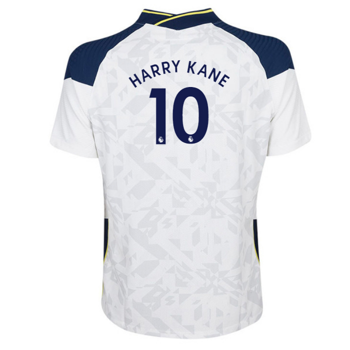 Niño Fútbol Camiseta Harry Kane #10 1ª Equipación Blanco 2020/21 La Camisa Chile